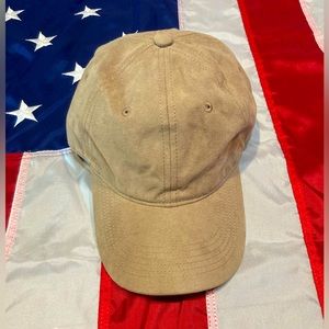 Unisex Goodfellow & Co Tan Suede Baseball Hat